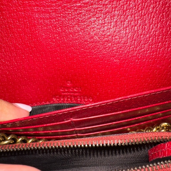 Gucci Queen Margaret GG Supreme Wallet On A Chain - Picture 12 of 13